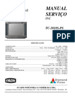 Manual de serviço TV a cabo