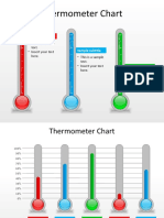 1068 Thermometer Chart Powerpoint Template