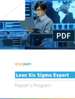 Lean Six Sigma Expert Program