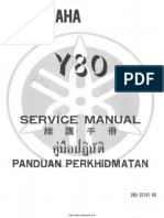 Yamaha Y80 ServiceManual PDF