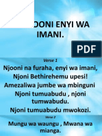 Njooni Enyi Wa Imani #76