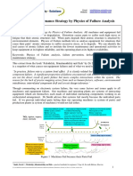 Minimum Maintenance Strategy by Physics of Failure Analysis