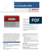 Teclado de Control de Incendios SDI2, LCD de 2 Líneas, Marca BOSCH, Referencia B926F PDF