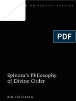 (American University Studies 353_ American University Studies - Series VII_ Theology and Religion 353) Spinoza, Benedictus de_Stahlberg, Ben - Spinoza's Philosophy of Divine Order-Lang_Peter New York .pdf