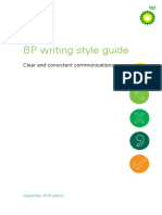 Writing Style Guide 2016