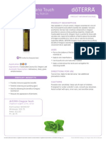 Dōterra Oregano Touch: Origanum Vulgare 10Ml Roll-On