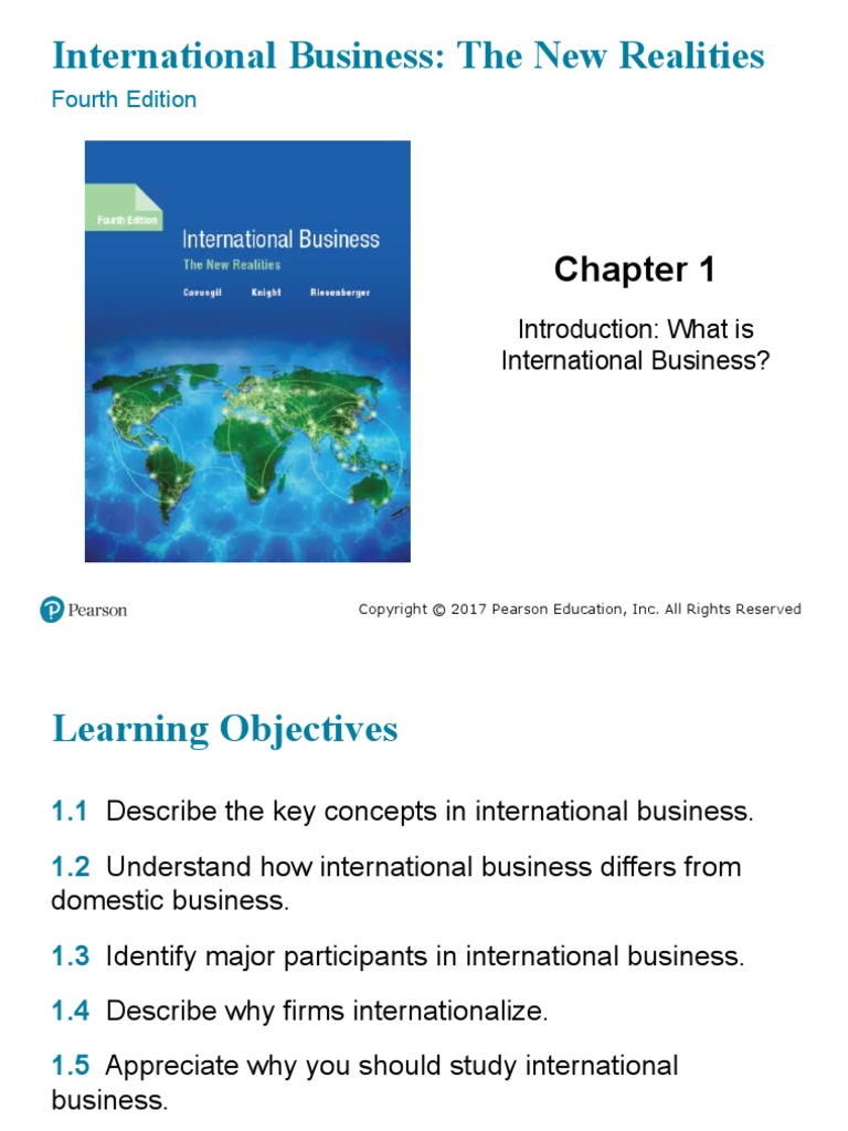 1 Introduction What Is International Business PDF Inflation