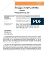 Analisis Kelayakan Modul Pencemaran Lingkungan Berbasis Environmental Worldview Dan Environmental Attitudes PDF