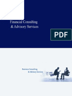 Financial Consulting & Advisory Services