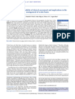 Original Article Limbal Ischemia: Reliability of Clinical Assessment and Implications in The Management of Ocular Burns