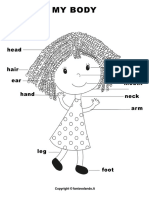 Bambina Scheda Inglese PDF