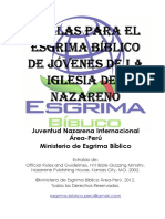 Reglamento de Esgrima PDF