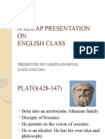 A Recap Presentation ON English Class: Presented By:Asmita Bashyal DATE:10/02/2011