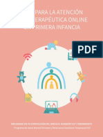 Guía para la atención psicoterapeutica online en primera infancia