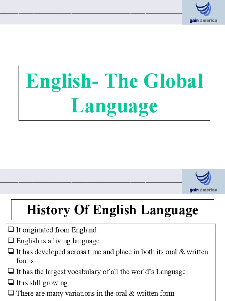 History and Pronunciation of English | PDF | English Language | Stress ...