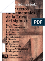 Doce textos fundamentales de la Etica del siblo XX