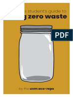 Living Zero Waste: A College Student's Guide To