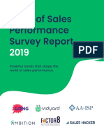 Ambition - State of Sales Performance Survey Results 2019