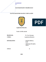 CUADRO DE DOBLE ENTRADA DE LEGISLACIÓN (1) (1)