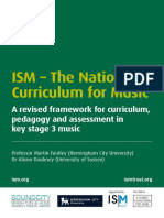 ISM - The National Curriculum For Music Booklet - KS3 - 2019 - Digital
