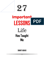 27 Important Lessons Life Has Taught Me by Smart Abavo