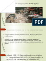 Reglamento de La Ley Nacional de Emergencia