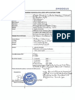 MA Amadeus Application Form PDF