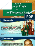 Aralin 9 - Ang mga Prayle at ang Patronato Real.ppsx