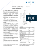 M12x1,25 Measuring Spark Plug: Pressure