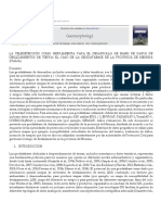 Remote Sensing As Tool For Development of Landslide Databases The Caseof The Messina Province (Italy) Geodatabase. Es