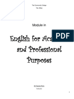 Module in Eng For Acad - First Quarter PDF