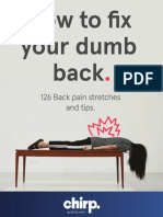 How To Fix Your Dumb Back Ebook