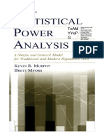 Murphy - Statistical Power PDF