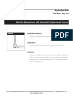 Precision: Vibration Measurement With Noncontact Displacement Sensors