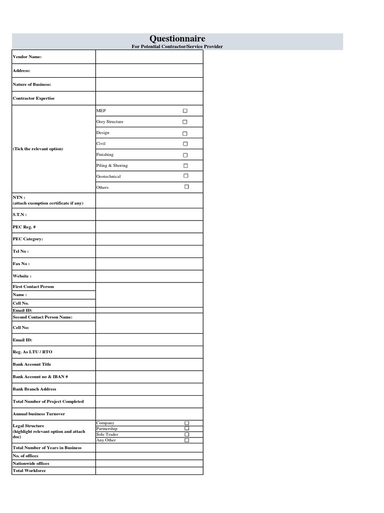 Vendor Form PDF | PDF | Business