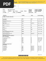 CBC Sample Report With Notes PDF | PDF | Tissue (Biology) | Clinical ...