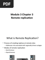 Module 3 Chapter 3 Remote Replication