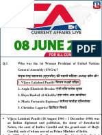 Current Affairs Live 8 June PDF