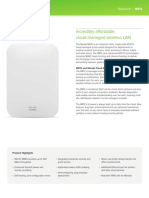 Incredibly Affordable, Cloud-Managed Wireless LAN: 802.11n Access Point