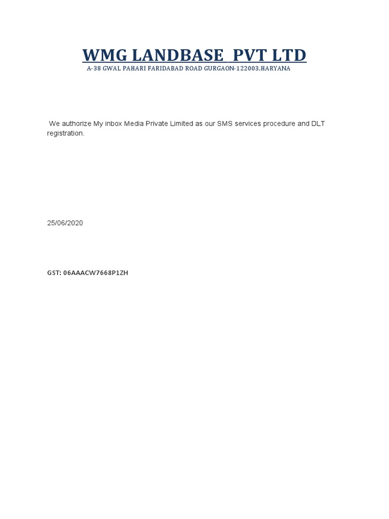 DLT Undertaking | PDF