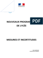 Mesures Et Incertitudes AG PDF