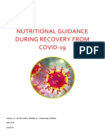 Nutritional Guidance During Recovery From Covid 19