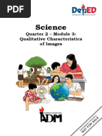 Science: Quarter 2 - Module 3: Qualitative Characteristics of Images