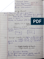 Nushrat - Fluid Mechanics 1st Assignment PDF