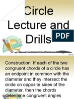 Circle and Constructions