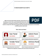 Multi Vendor Marketplace Script - Ecommerce Clone - DOD IT Solutions