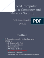 Advanced Computer Networks & Computer and Network Security: Prof. Dr. Hasan Hüseyin BALIK (6 Week)
