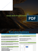 Green Belt Project Storyboard