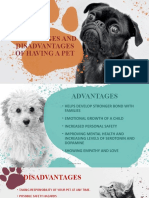 Advantages and Disadvantages of Having A Pet