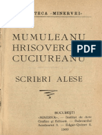 B. Mumuleanu - Scrieri Alese-1909